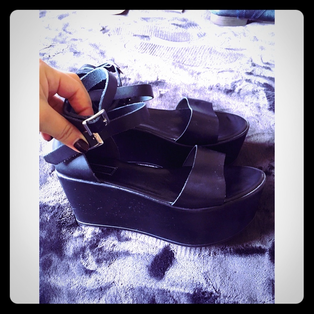 Topshop platform sandals